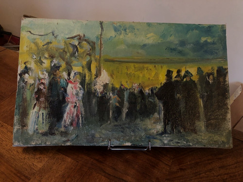 Jolie peinture impressionniste - jolie,