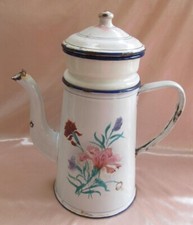 Cafetière théière tôle