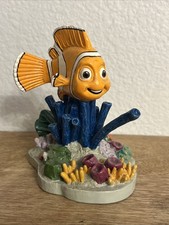Disney Pixar Finding Nemo Merlin Fish In Corral Reef Multi Color Resin Statue