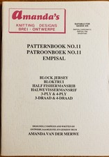 Patternbook No. 11 Empisal : Block Jersey, Half Fishermansrib, 3-ply & 4-ply