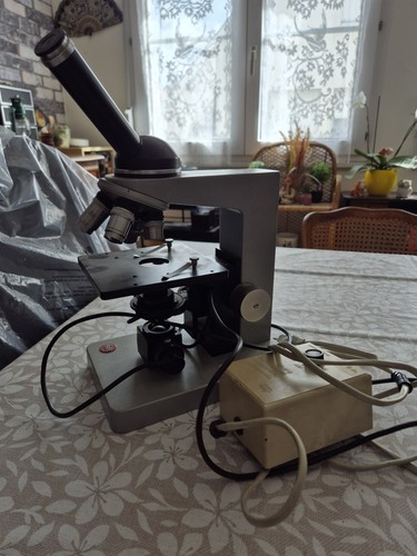 Ancien microscope leitz - ancien,