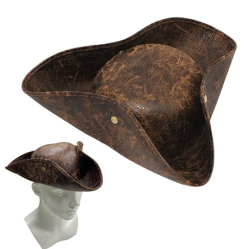 Chapeau pirate tricorn - de,