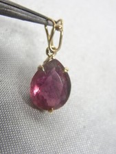 PENDENTIF PIERRE TAILLE GOUTTE