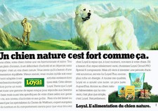 Advertising 018 1989 Loyal Food Dog Croquettes (2p)