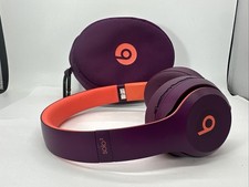 Beats By Dre Solo 3 Solo3 Wireless On-Ear Headphones "Pop Magenta" Orange Purple