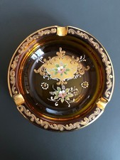 Cendrier coupe en verre de