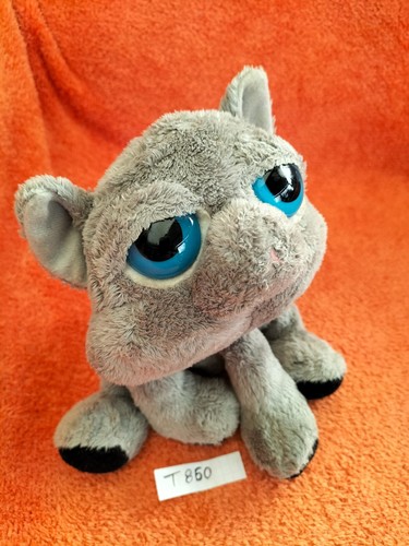 Peluche t860 chat gris - :,
