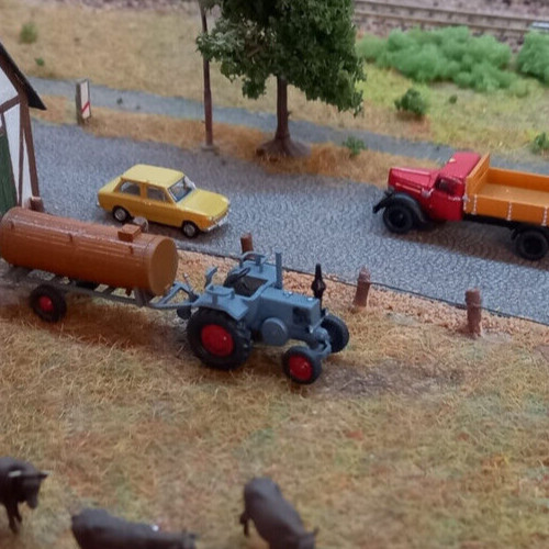 Lanz bulldog tracteur avec - lanz,