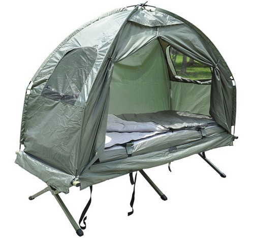 Lit camp avec tente sac - avec, de