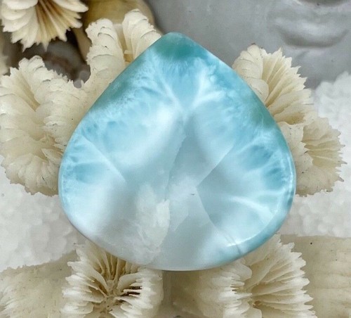 Cabochon larimar pierre - cabochon,