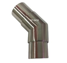 Coude inox A2 Satinée Angle