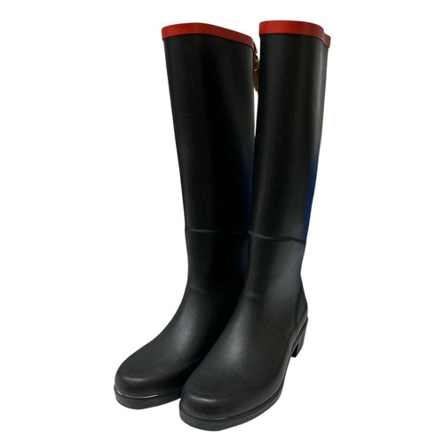 Aigle rain boots black - aigle,