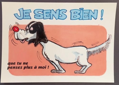 Carte postale humoristique - humoristique,