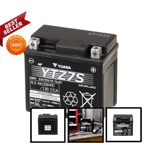 Batterie moto yuasa ytz7s - batterie,