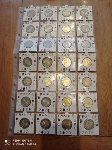 Pieces commemoratives - 29,