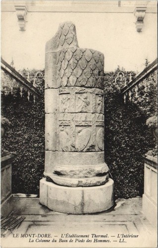 Cpa mont dore établ - le, mont-dore-l'Établ