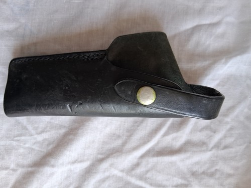 Etui type colt cuir noir - en,