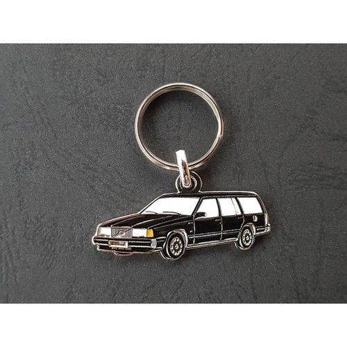 Porte clés profil volvo 740 - porte-clés,