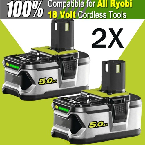 0ah pour ryobi - 5,0ah, batterie