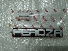 DAIHATSU ROCKY FEROZA SPORTRAK FOURTAK SIDE EMBLEM FEROZA GENUINE