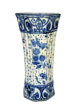 VASE CORNET EN FAÏENCE DE