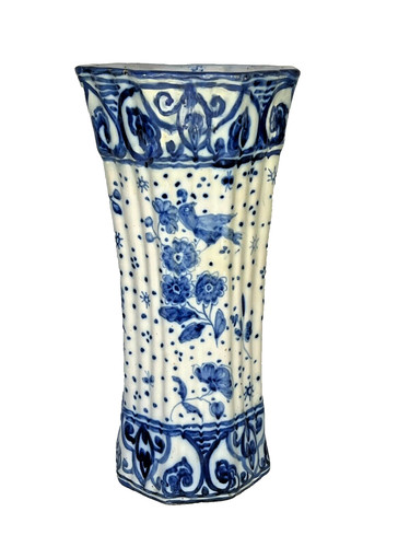 Vase cornet faïence de - cornet,