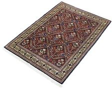 Tapis Russe Original Kazak 110 Cm X 80 Cm En Excellent État N° 4-Yo Orient Laine
