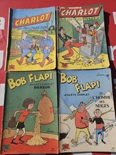 Lot 4 Bd CHARLOT + BOB FLAPI