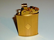 Thorens "Oriflam" Semi-Automatic Petrol Lighter - 1931 - Switzerland - Rare