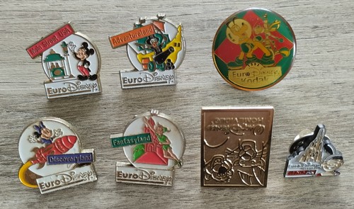 Lot pin euro disney - de,