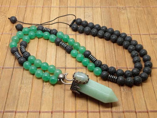 Green aventurine tip - aventurine,