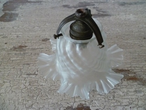Tulipe abat jour - 1, verre