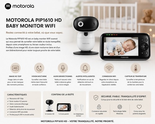 Motorola pip1610 baby - pip1610, hd