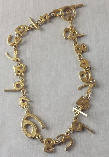 Ancien collier métal - ancien, en