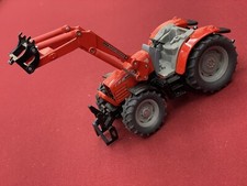 SIKU 894 MASSEY FERGUSON Miniature Excavator Tractor