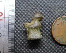 Rare Ancien Poids Opium 1/4 Tical Birmanie Bronze SINGHA Burmese Weight Gewitch