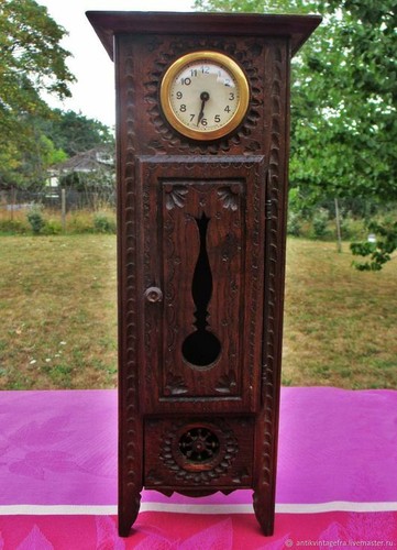 Meuble ancien ancien horloge
