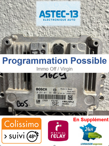 C572 calculateur moteur - calculateur, bosch