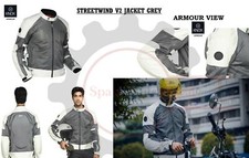 Royal Enfield "NOUVELLE VESTE D'ÉQUITATION STREETWIND V2 GRIS"