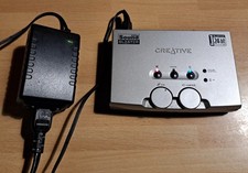 Creative Sound Blaster SB0300 USB 24-bit Audigy 2 NX with Original Power Supply