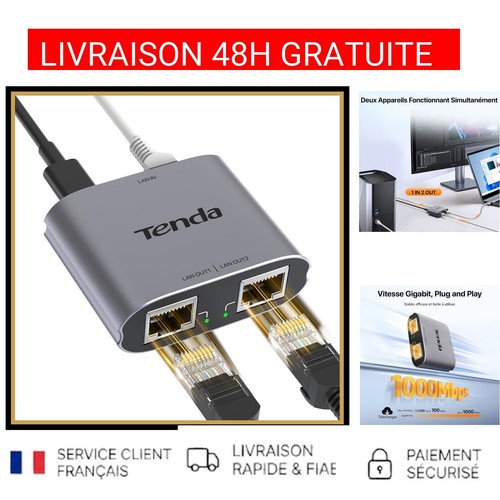 Tenda switch ethernet gigabit - tenda,