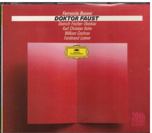 Busoni docteur faust - -,