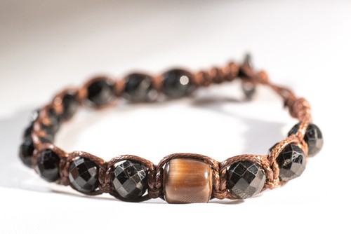 Bracelet shamballa tourmaline - bracelet,