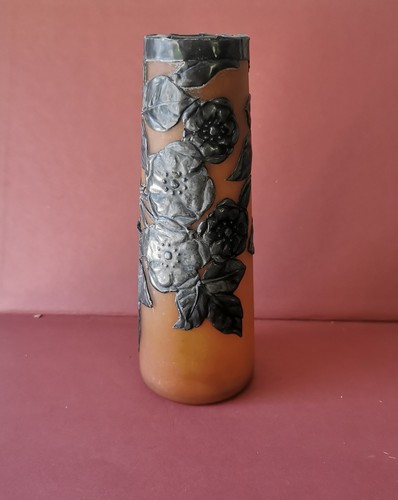 Vase art nouveau verre - vase,