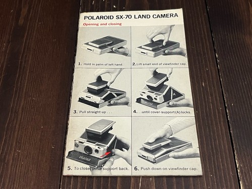 Polaroid land camera - land,