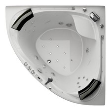 Baignoire d'angle jacuzzi