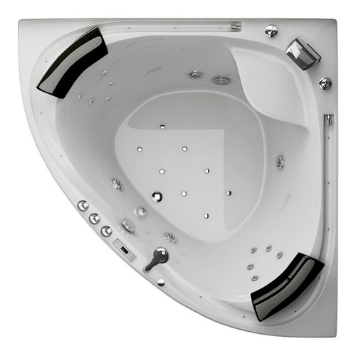 Baignoire angle jacuzzi - d'angle,