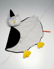 Doudou Hibou/Chouette Noir