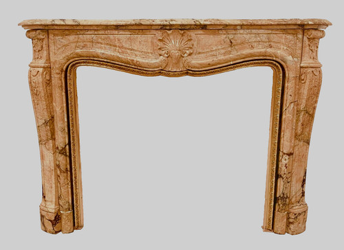 Cheminée style louis - cheminée, xv