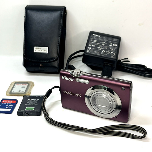 Nikon coolpix s3000 purple - coolpix,